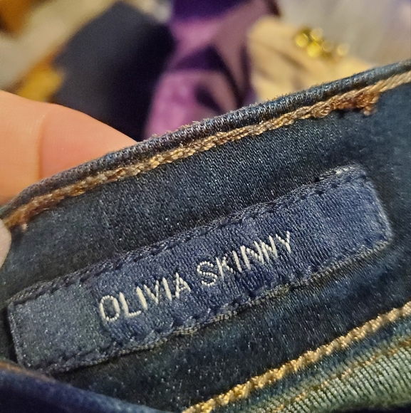 LUCKY BRAND Olivia Skinny Jeans - Size 00 / 24 - Picture 7 of 8